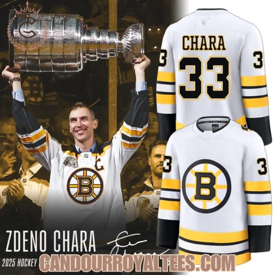 Discover Boston Bruin x Zdeno-Chara 2025 Hockey Jersey Unisex Fan Gift