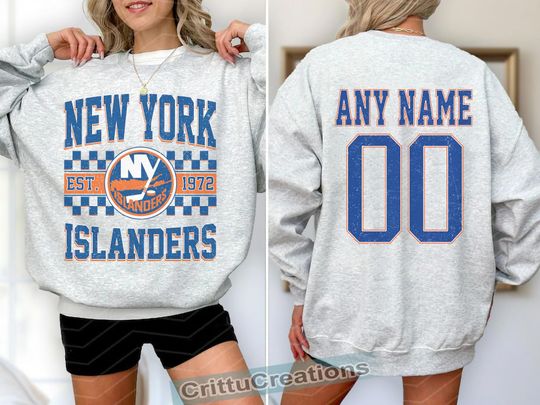 Discover New York Islanders Hockey Sweatshirt , Vintage Islanders T shirt, New York Hockey Fan shirt, Hockey tee, Islanders Hockey youth sweater