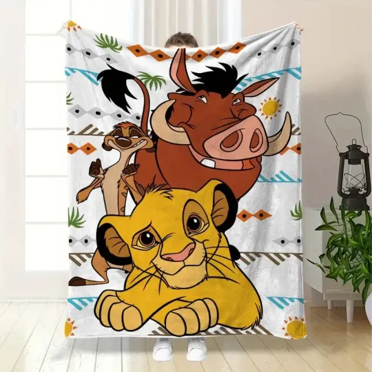 Discover The Lion King Blanket Gifts For Fans, Fleece Blanket