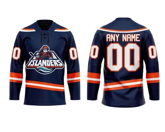Discover Custom NewYork Islander Reverse Retro Hockey Jersey