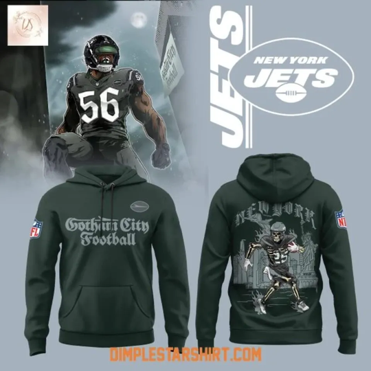New York Jet Gotham City Rivalries Uniform 3D Hoodie All Size