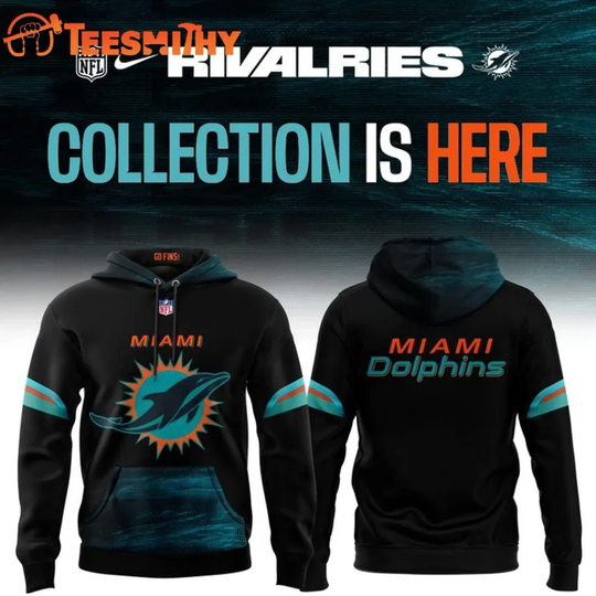 Miami Dolphin Limited Edition football Rivalries 3D Hoodie