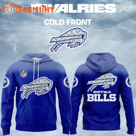 Buffalo Bill 2025-2026 Rivalries Cold Front Blue 3D Hoodie