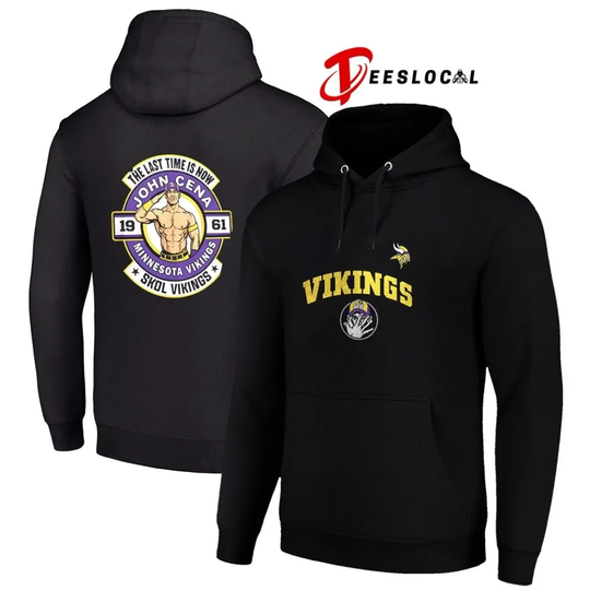 Minnesota Viking x Jo Cen 1961 Skol Viking logo Hoodie Unisex S-5XL