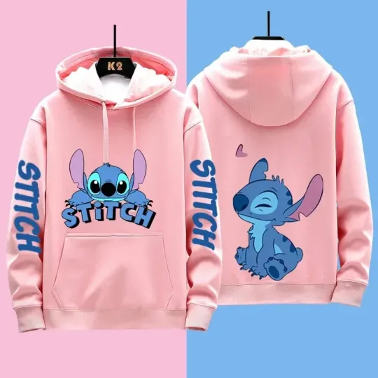Discover Disney Lilo & Stitch 3D Hoodie Adults Kids Pullover Sportswear