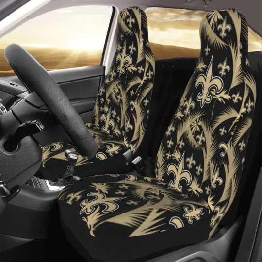 New Orleans Saints Car Seat Covers, Gift for Fan