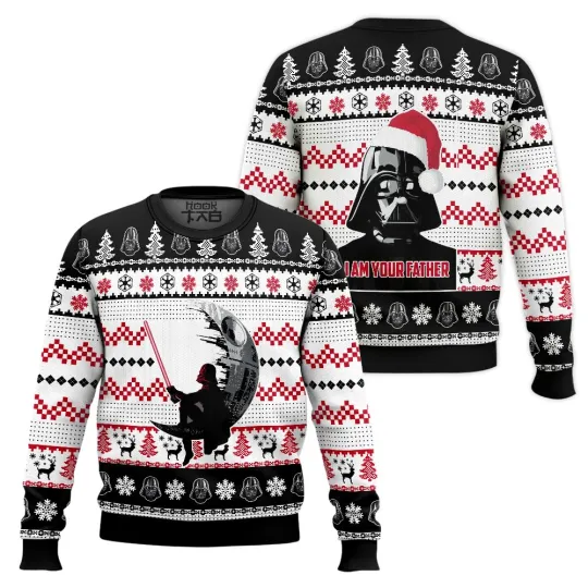 Discover Darth Vader I’m Your Father Star Wars Ugly Christmas Sweater