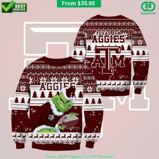 Discover Texas A&M Aggie funny character Ugly Sweater S-5Xl