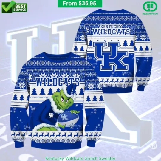 Discover Kentucky Wildcat funny character Ugly Sweater