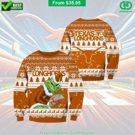 Discover Texas Longhorn funny character Ugly Sweater