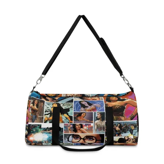 Discover Wonder Woman Duffel Bag: Travel, Gym, Getaway, Classic TV Show Lover's Gift