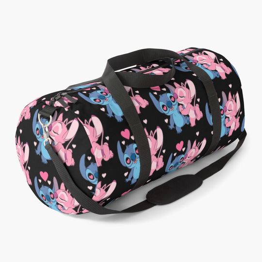 Discover Lilo & Stitch Love Couple Duffle Bag