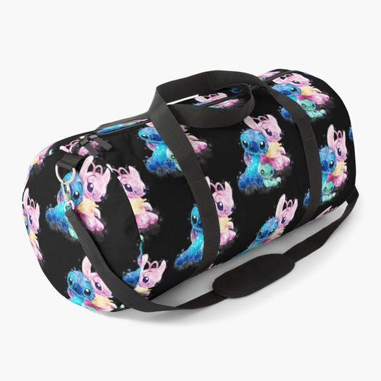 Discover Lilo & Stitch Angels Watercolor Duffle Bag