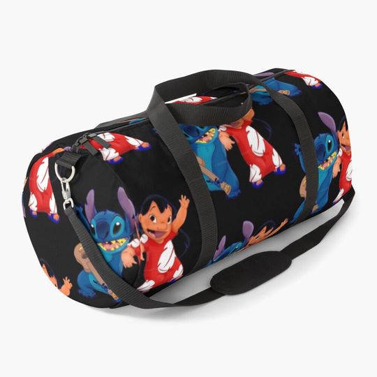 Discover Stitch design from Leo and Stitch cartoon  Stitch t-shirt Duffle Bag
