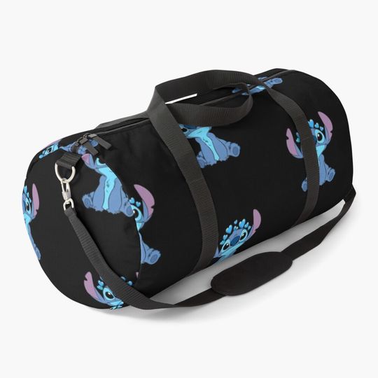 Discover Stitch design from Leo and Stitch cartoon  Stitch t-shirt Duffle Bag