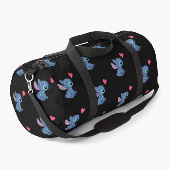 Discover Stitch design from Leo and Stitch cartoon  Stitch t-shirt Duffle Bag