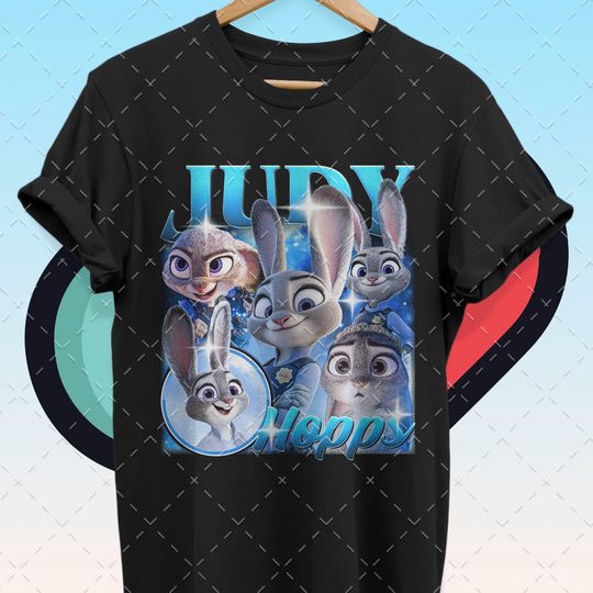 Discover Judy Hopps Tee, Disney Zootopia 2 Graphic, Disneyland Family Trip 2025 Merch