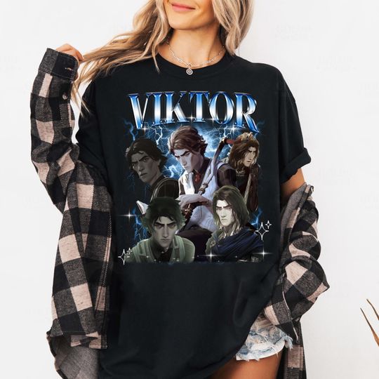 Viktor Arcane Shirt, League of Legends Anime lol Shirt