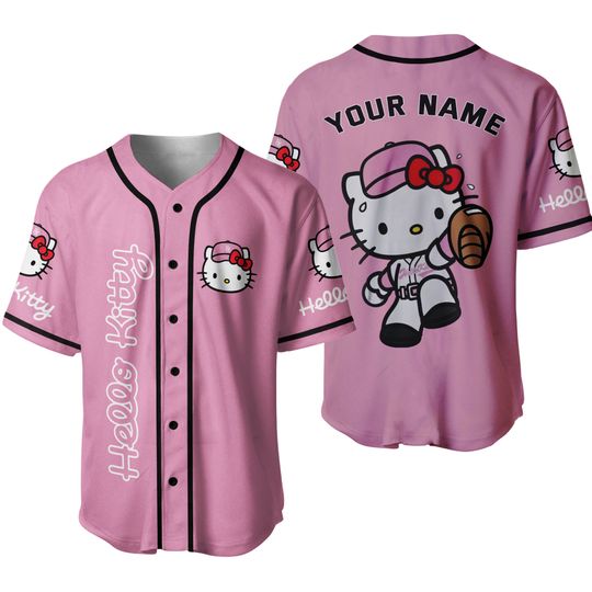 Hello Kitty Baseball Jersey