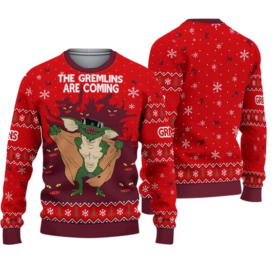 Official Gremlins Christmas Jumper Ugly Sweater