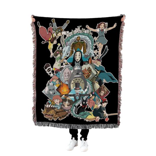 Anime Woven Cozy Blanket | Anime