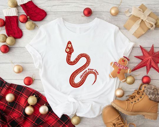 Year of the Snake Shirt, Chinese New Year Shirt 2025 Shirt, Lunar New Year Gift