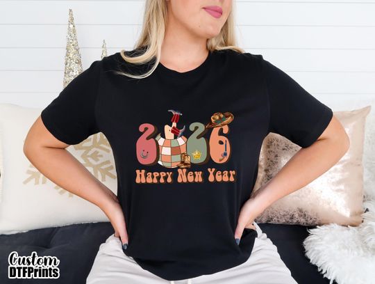 Discover 2026 Shirt, Happy New Year Shirt, Western New Year Shirt, Cowgirl 2026 Shirt, Cowboy 2026 Shirt, New Year Gift For Women, 2026 Party Shirt