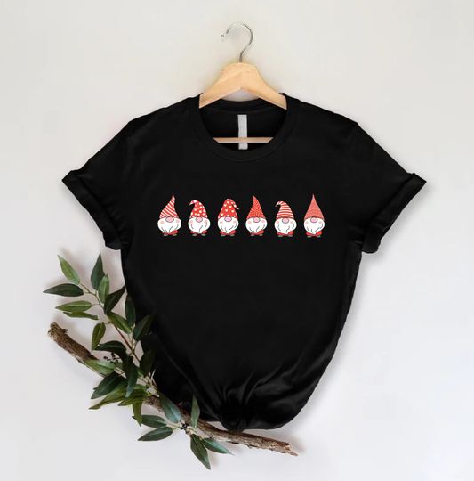 Discover Merry Christmas Shirt, Gnomes Christmas Shirt, Santa Gnomes Shirt, Christmas Gift Shirt, Cute Gnomes Shirt, Family Christmas Gnomes Shirt