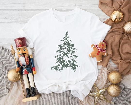 Christmas Tree Shirt, Xmas Winter Shirt, Christmas Party Shirt, Christmas Gift