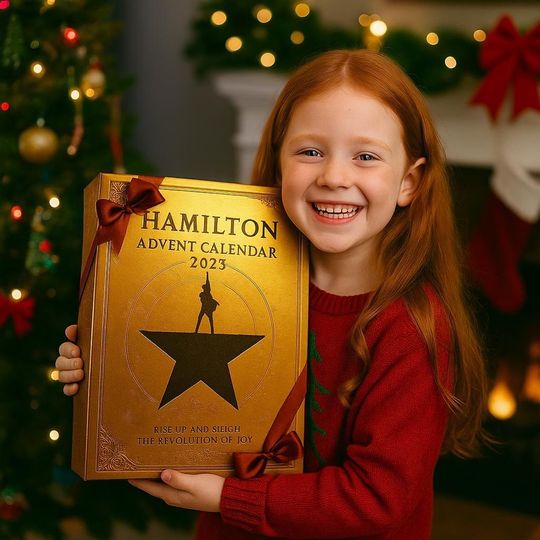 Discover Hamilton Christmas Advent Calendar | 24 Surprise Mini Figures | Gift For Kids | H87W