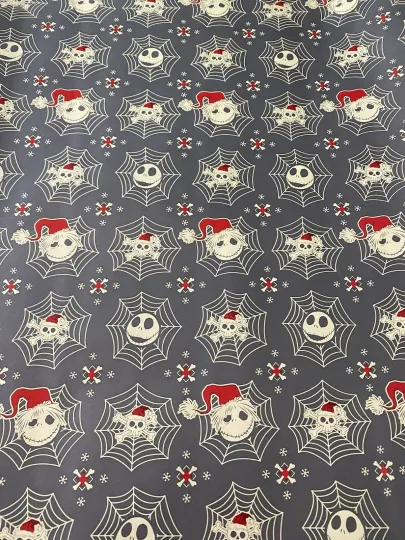 Discover Disney THE NIGHTMARE BEFORE CHRISTMAS Wrapping Paper