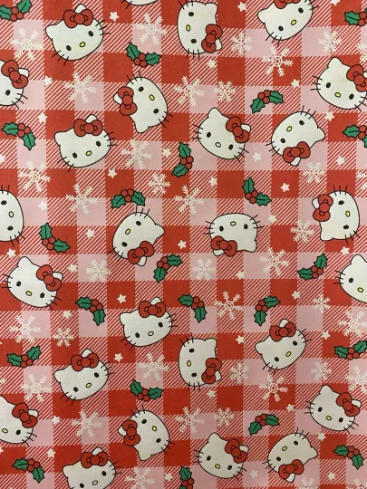 HELLO KITTY  Christmas Wrapping Paper