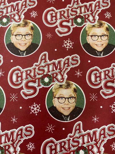 Discover A CHRISTMAS STORY Movie  RALPHIE Christmas Wrapping Paper