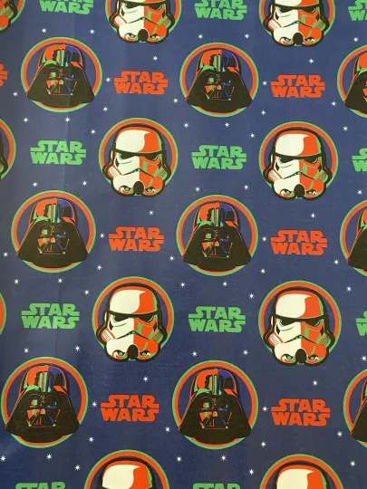 Discover STAR WARS Christmas Wrapping Paper DARTH VADER STORM TROOPERS
