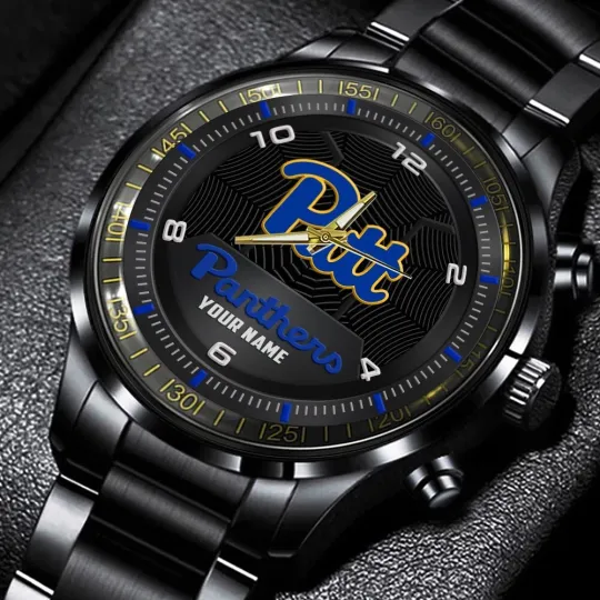 Discover Pittsburgh Panthers Stainless Steel Calendar Watch