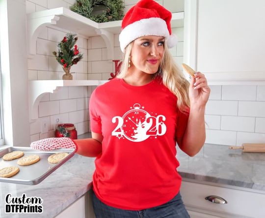 Discover Happy New Year 2026 Shirt, Hello 2026 Gift Shirt, New Year's Eve Tee, Welcome 2026 Shirt