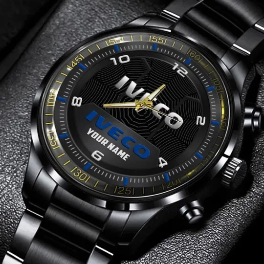 Discover Iveco Stainless Steel Band Watch