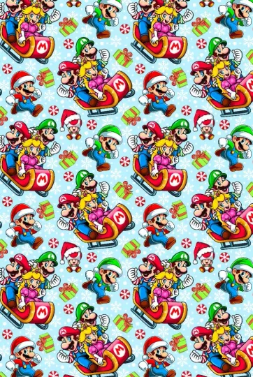 Discover SUPER MARIO Christmas Gift Wrap - Mario Christmas Wrapping Paper - Luigi