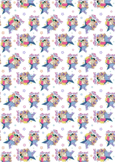 Discover SAJA BOYS Birthday Gift Wrap - KPop Demon Hunters Wrapping Paper