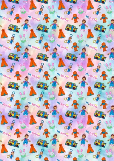 Discover MS RACHEL Birthday, Christmas Wrapping Paper - Miss Rachel Gift Wrap - Ms Rachel Birthday