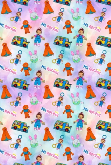 Discover MS RACHEL Birthday, Christmas Gift Wrap - Miss Rachel Wrapping Paper - Ms Rachel Wrapping