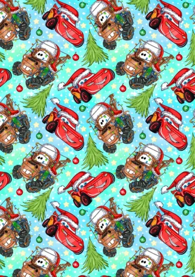 Discover DISNEY CAR Christmas Wrapping Paper - Disney Car Gift Wrap - Mater McQueen