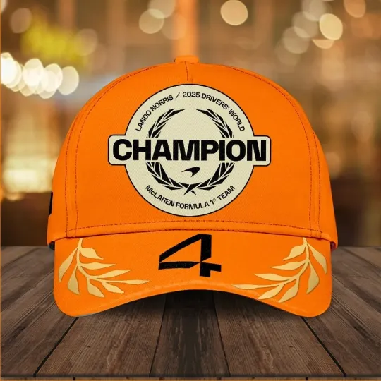 Lando Norris World Champions 2025 Classic Cap