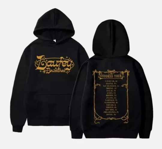 Discover Singer Laufey Bewitched The Goddess Tour Hoodie Full Size
