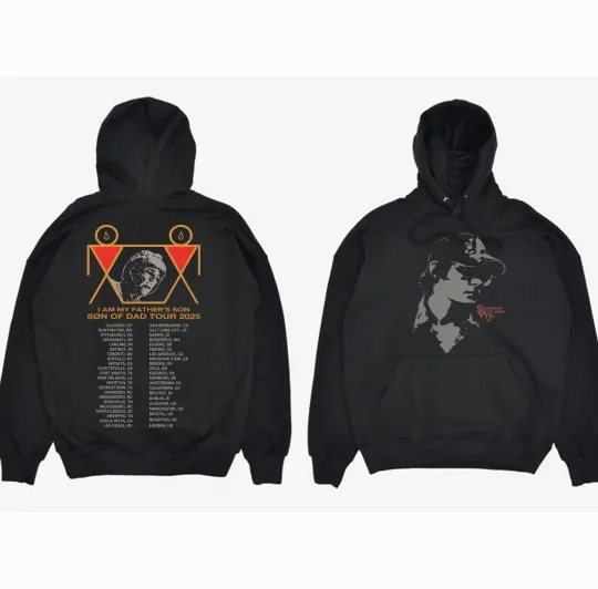 Discover stephen wilson jr  - s n of dad tour 2025 hoodie