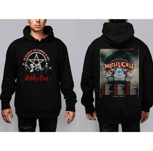 Discover Matley Crue Announces 2026 North American Tour Hoodie 2D