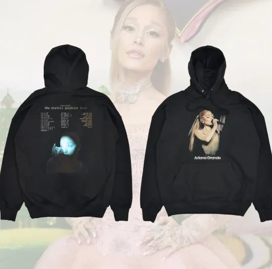 Ariana Tour 2026 The Eternal Sunshine 2 Sides Shirt Unisex