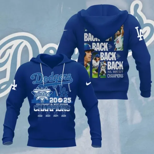 Dodgers 3D Hoodie