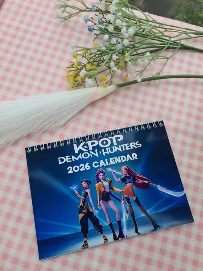Kpop Demon Hunters 2026 Wall Calendar & Desk Calendar