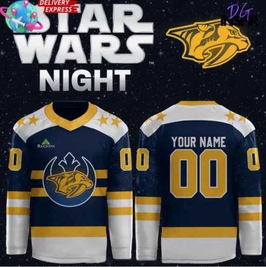 Discover Personalized Nashville Night Special Hockey Jersey Gift For Christmas